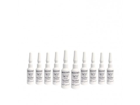 SELECTIVE ON CARE SCALP REVITALIZING Intensyvus losjonas silpniems ir slinkti linkusiems plaukams, 8x7ml